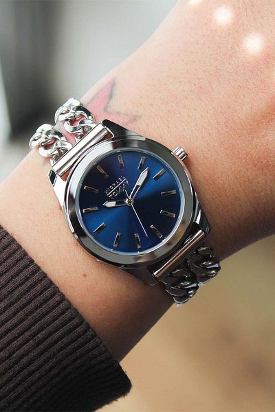 MICHAEL TOMMY Mt 325001 Lbbl03 Women's Wristwatch with Steel Cord