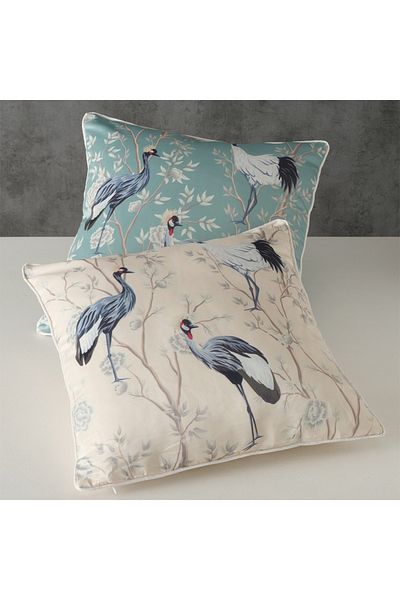 Homelux Keyko Decorative Pillow, 45X45 Cm, With Zipper, Satin Cover, Multicolor, Model 2