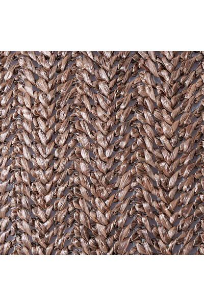 Homelux Edith Decorative Pillow, 43X43 Cm, With Zipper, Dark Brown