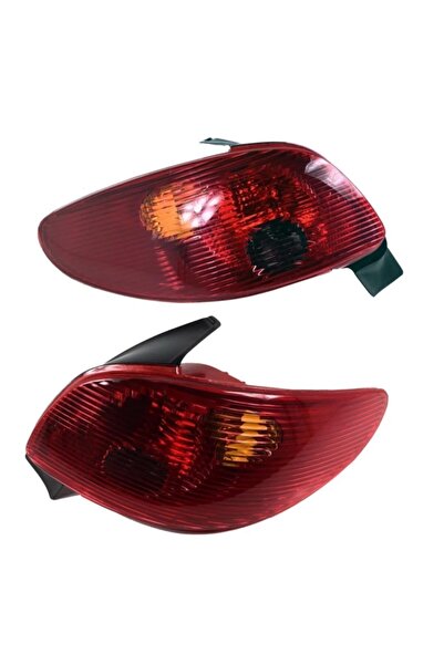 Genel Markalar Peugeot 206 (HB) Sag / Sol Arka Far Stop Duysuz Lambası Takımı...