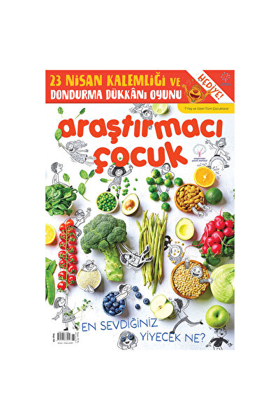 Araştırmacı Çocuk Merkezi 65. Sayı: En Sevdiğiniz Yiyecek Ne?