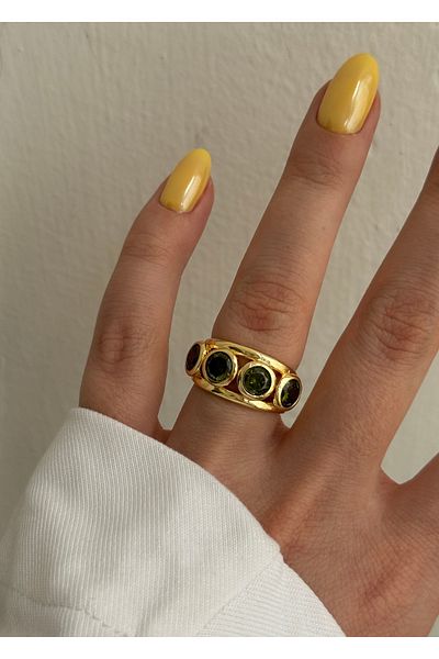 KİLİGİSTANBUL Lorn Vintage Ring (Size Adjustable)