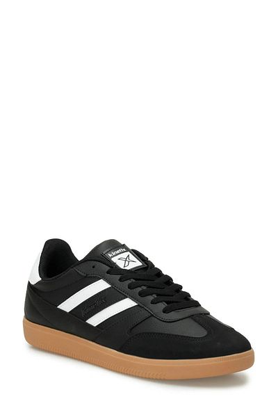 Kinetix Rudow Pu Fx Black Men's Sports Shoes