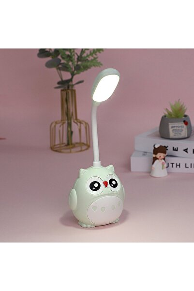 HEDİYE FİKRİ Baykuş Tasarımlı Masa Lambası – USB Şarjlı Gece Lambası | Dekoratif Aydınlatma