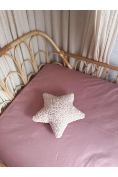 Cigit Baby Size Bed Sheet 120X150 cm Dusty Rose