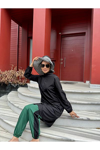 dilber fashion Sports Cut Bag with Bone and Bag Gift Hijab Swimsuit