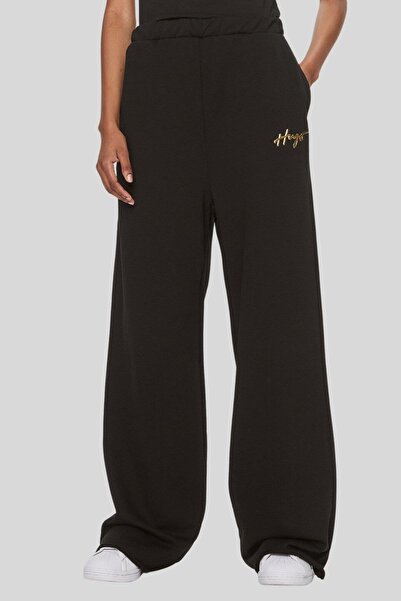 HUGO Kadın Bağcıklı Spor Pantolon Siyah