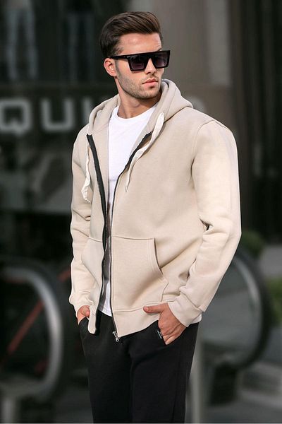 Madmext Ανδρικό φούτερ με κουκούλα Regular Fit 6140