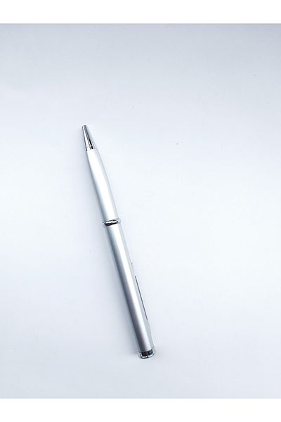Tactical Line Both Pen and Hidden Pocket Knife Silver