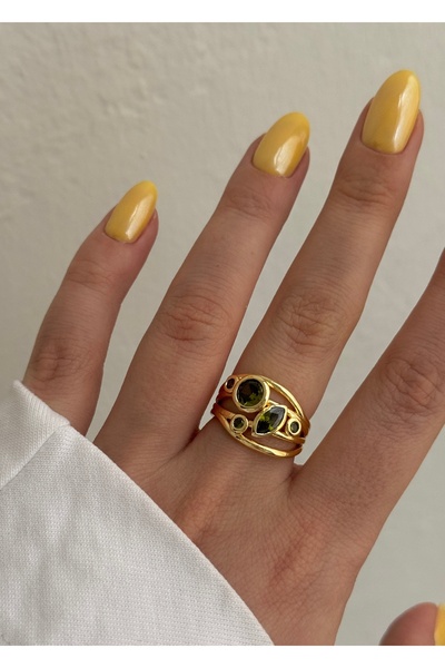 KİLİGİSTANBUL DANİKA VİNTAGE YÜZÜK (BEDENİ AYARLANABİLİR)