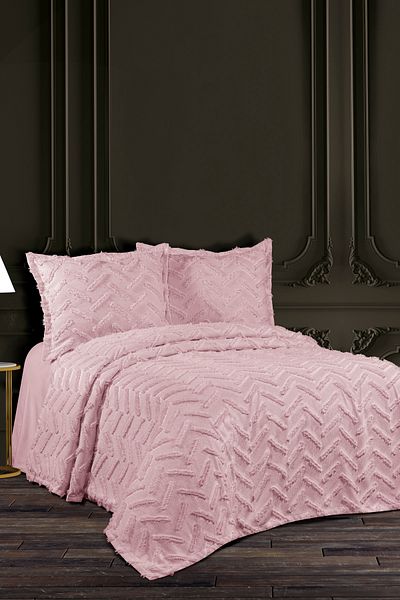 CANDAN ÇEYİZ Bohemian Modern 3 Piece Double Multi-Purpose Cover Bedspread