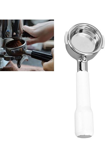 COOYA Bottomless Portafilter, Portable Coffee Portafilter 58mm Single Layer Filter Detachable
