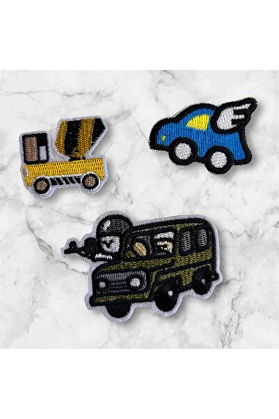 OZN AKSESUAR 3-dijelni vez koji se peglom pričvršćuje, vez koji se šiva, vez ...