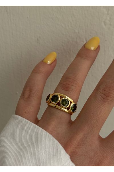 KİLİGİSTANBUL Lorn Vintage Ring (Size Adjustable)