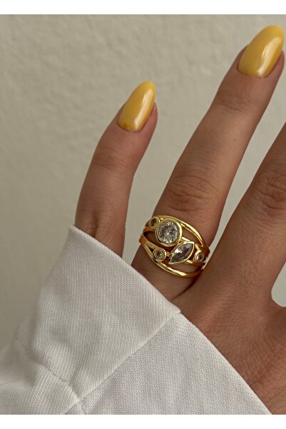 KİLİGİSTANBUL DANİKA VİNTAGE YÜZÜK (BEDENİ AYARLANABİLİR)