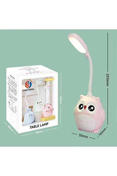 HEDİYE FİKRİ Baykuş Tasarımlı Masa Lambası – USB Şarjlı Gece Lambası | Dekoratif Aydınlatma