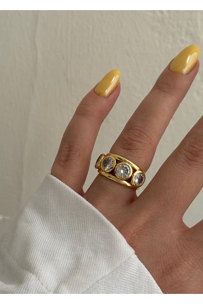 KİLİGİSTANBUL Lorn Vintage Ring (Size Adjustable)