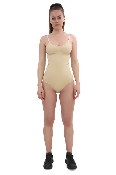 SAUNA SUIT Women's 3 Zone Effect Bottom Hooked Snap Fastener Corset Bodysuit |   Fitted Design