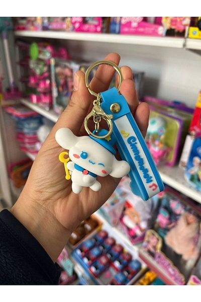EyER Shoping Sanrio Character Υψηλής Ποιότητας Μπρελόκ μπλε