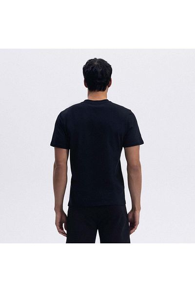 Ellesse EM459-BK Crew Neck Ανδρικό T-Shirt - Μαύρο