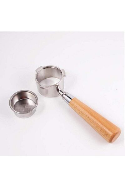 COOYA Bottomless Portafilter, EC680/EC685 Filter, 51MM Stainless Steel Replacement Filter Basket