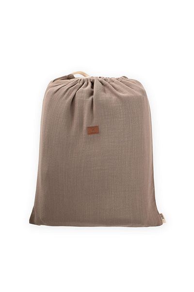Cigit Set cuvertură pilota muselină 100X135 cm +/ - 3cm cearșaf 120X150 pernă 35X45 cm pământ