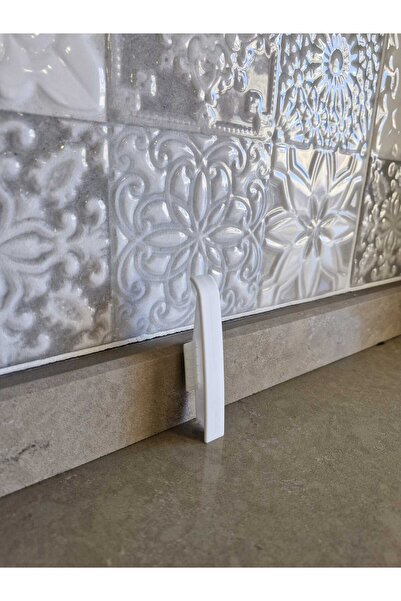 ORSAYAPI Parke Süpürgeliği Pratik Montajı İçin ARA BİRLEŞİM Plastik Aparatı (...