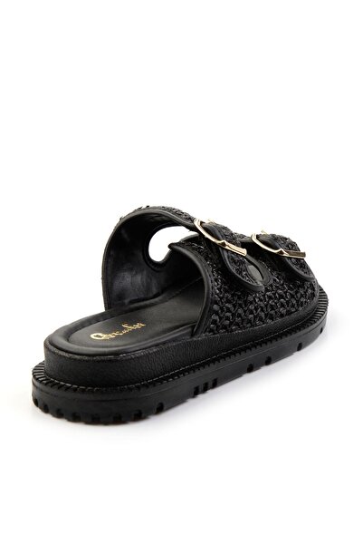 Bambi Siyah Kadın Terlik K04875030328