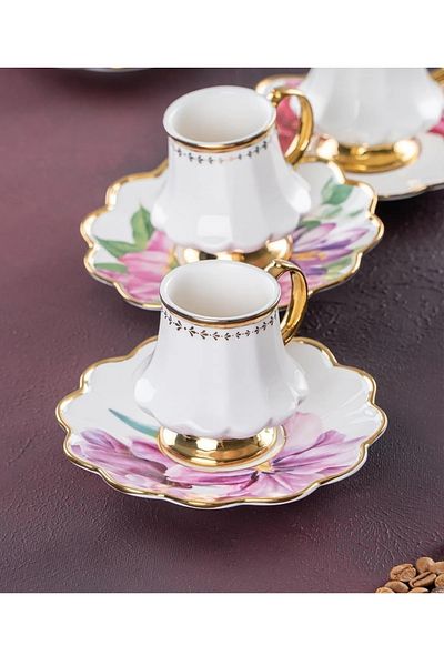 ACAR Sofi̇ya Duo 2 Piece Coffee Cup Set