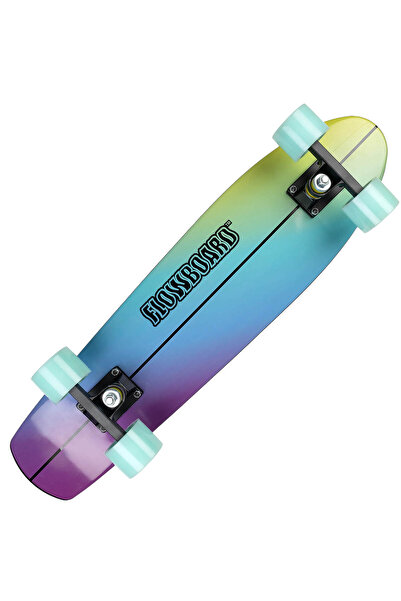 ACTION ONE Penny Board Hawaii Breeze, dublu print, 26", cadru aluminiu, 100kg, roti vernil