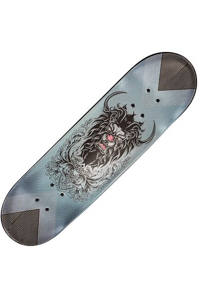 ACTION ONE The King double print skateboard 70x20 cm, PU light wheels, aluminum frame