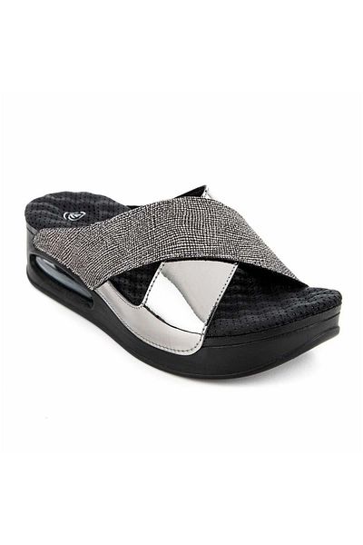 Muya Fly Anatomical Air Max Sole Heel Spur Women's Slippers Smoked
