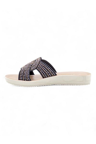 Polaris Polaris 407035 .Z5Fx Women's Slippers Black