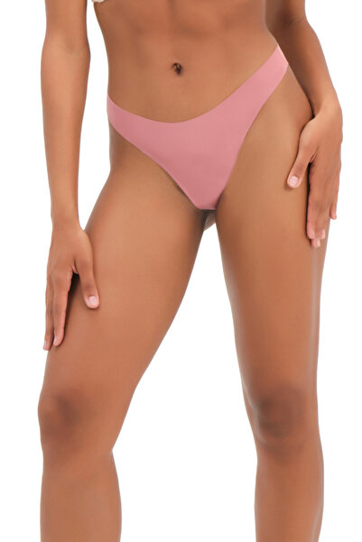 Steve Wolls Kadın Renkli 5’li Lazer Kesim Tanga - 9504