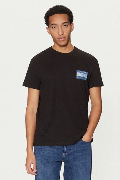 Tommy Jeans Tricou barbati Tommy Jeans Flag DM0DM21108