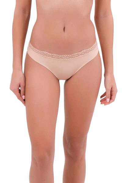 Steve Wolls Women's Colorful 5-Piece Laser Cut Lace Slip Panties - 9508