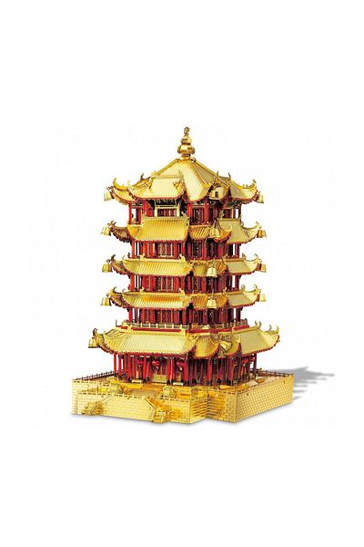 ROKR Piececool 3D Puzzle, Yellow Tower, Metal, 406 pieces