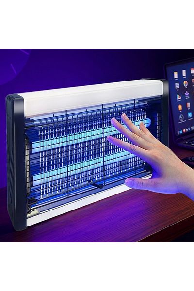 Nurum E Tİcaret Buffer ®   6W Mute Fly Killer Uv Purple Light Machine That Can Be Hung on Desktop or Wall