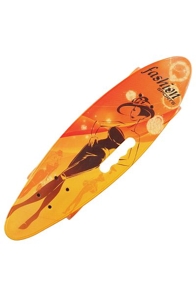 ACTION ONE Penny board Portabil Fashion 60x17 cm, cu roti PU, ABEC-7, cadru aluminiu