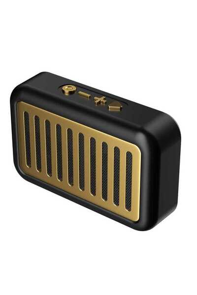 DUDAO Φορητό ηχείο Dudao Retro Bluetooth 5.0 3W Μαύρο