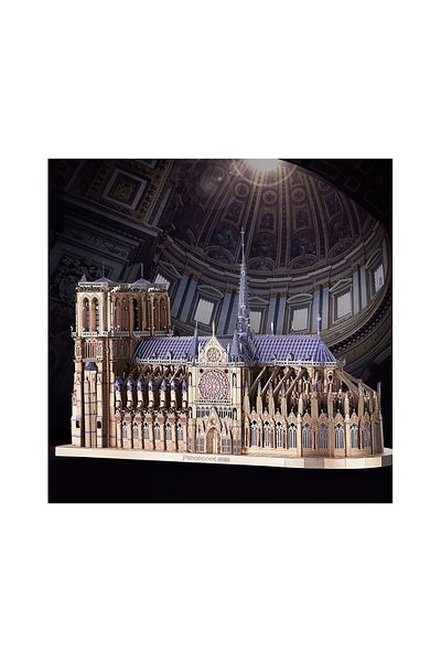ROKR 3d Puzzle Piececool, Notre-dame De Paris, Metal, 382 Pieces
