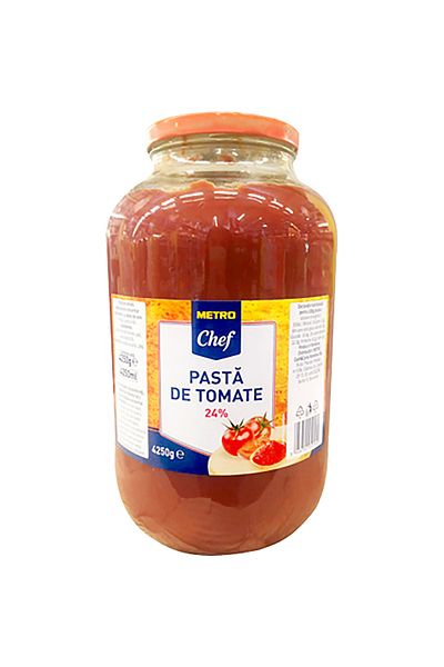 Metro Chef Tomato paste 24%, 4.25 Kg, Metro Chef