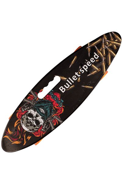 ACTION ONE Penny board Portabil Bullet Speed 60x17 cm, cu roti PU, ABEC-7, cadru aluminiu