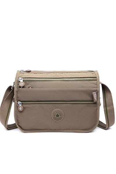 SMART BAGS SMARTBAGS KIRİNKIL KUMAŞ KADIN POSTACI OMUZ ÇANTASI 2022-1128 AÇIK...