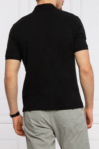 La Martina Cotton and pique polo shirt BPMP01