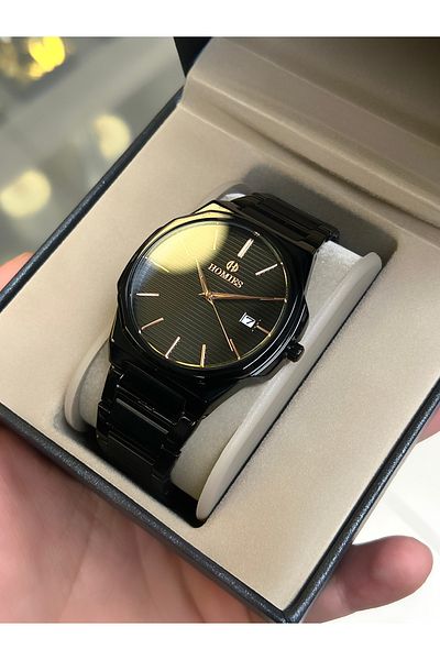 Homies Homies Brand Men's Wrist Watch 2 Years Warranty Steel Band