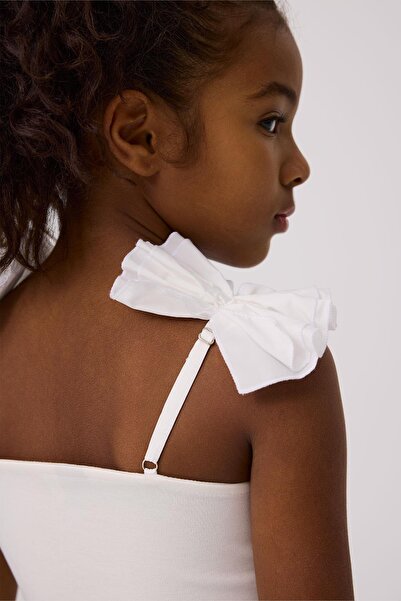 Tyess Λευκή μπλούζα για κορίτσια BG Store