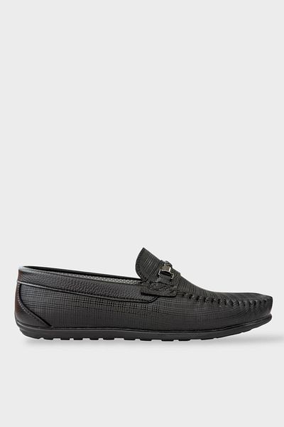 Liger Ανδρικά παπούτσια Casual Loafer ΜΑΥΡΟ