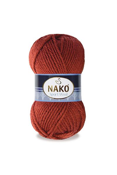 NAKO 5 Pcs Sport Wool 4409 Tile Hand Knitting Yarns Vest Cardigan Floss Scarf Sweater Thread
