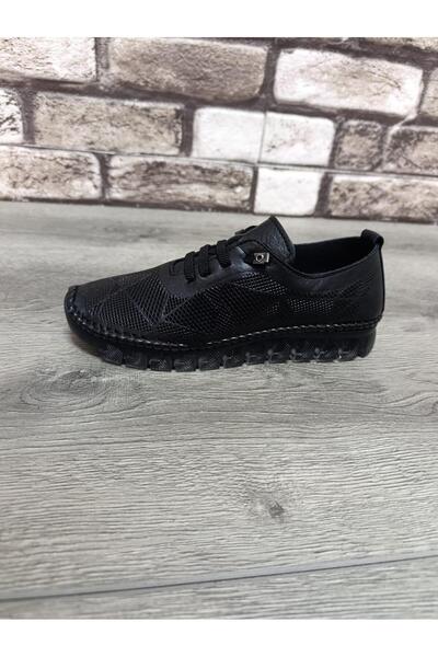 Bukond Genuine Leather Women's Daily Elastic Orthopedic Shoes